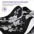 thumbnail image 3 of Mouse Pad Gaming Keyboard Pad 31.5 x 11.8in Black White Cherry Blossom Anime Gaming Mouse Pad for Desk with Anti-Slip Rubber Base and Stitched Edges, Japanese Life Death Keyboard Mat, 3 of 7