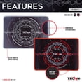 thumbnail image 3 of Techni Sport Ultimate Circuit Gaming Mouse Pad 14" x 10", Red/Black, 3 of 6