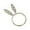 SL1, variant on Cooking Utensils Rabbit Napkin Ring Metal Gold Bunny Cloth Napkin Holder Table Decoration for Spring Parties and Weddings Elegant Dining Room Accessory for Home Kitchen