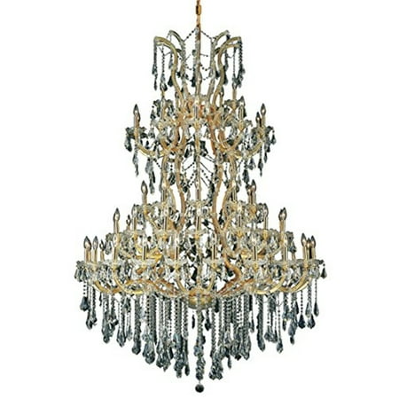 

2801 Maria Theresa Collection Large Hanging Fixture D54in H72in Lt:60 Gold Finish (Royal Cut Crystal)-Finish:Gold