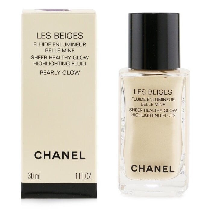 CHANEL+Les+Beiges+Sheer+Healthy+Glow+Highlighting+Fluid+Pearly+Glow+30ml  for sale online