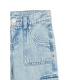 thumbnail image 3 of Wonder Nation Tween Girls Denim Cargo Pants, Sizes 5-18, 3 of 3