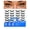 14P-CV-180, variant on Magnetic Eyelashes with Applicator Kit, No Glue Needed Reusable Natural Look 3D Lashes, Easy Apply Soft Magnetic Lashes for Eye Makeup (Lightweight & Comfortable)