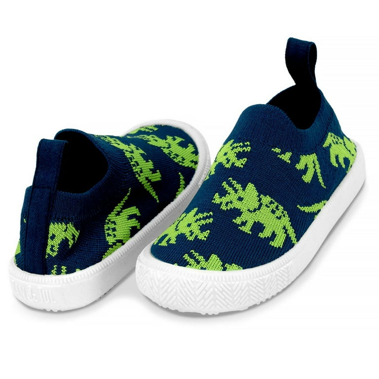 Jan & Jul Graphic Knit Shoes - Triceratops Jan & Jul Graphic Knit Shoes - Triceratops