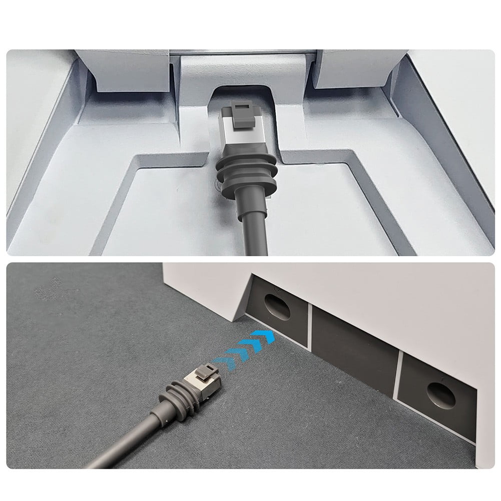 Replacement Cable Extension for Starlink Standard V3 Gen 3 Waterproof Outdoor Ethernet Cable High Speed 2000Mbps