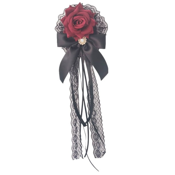 BRIGHTFUFU Pinza para el pelo con flor de rosa, accesorios para el pelo de rosa para mujer y niña