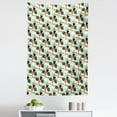 thumbnail image 1 of Tropical Tapestry, Colorful Hawaiian Illustration of Toucan Birds Heliconia and Plumeria Flowers, Fabric Wall Hanging Decor for Bedroom Living Room Dorm, 5 Sizes, Multicolor, by Ambesonne, 1 of 1