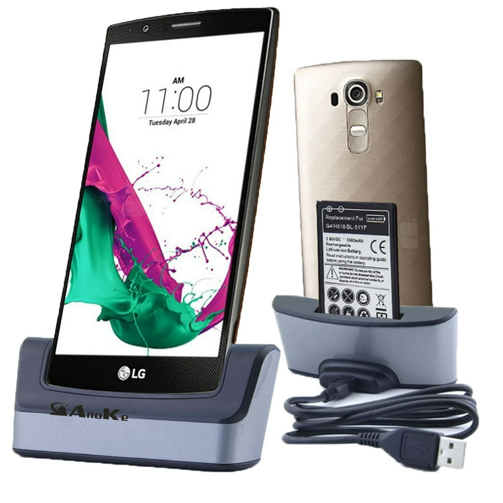 LG G4 Charger, LG G4 Battery Charging Station, USB 3.0 Desktop Charging