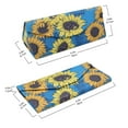 thumbnail image 6 of REAL SIC Plants Magnetic Folding Leather Feel Hard Glasses Case – Sunflowers, 6 of 6