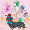 thumbnail image 2 of CafePress - 4Th Of July Fireworks Dachshund Infant Bodysuit - Baby Light Bodysuit, Size Newborn - 24 Months, 2 of 4