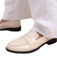 thumbnail image 4 of Where's That From Mocassins Larges à Enfiler en Cuir Verni Houston pour Femmes, 4 of 4