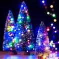 thumbnail image 6 of Morttic 2Pack 33ft Solar String Lights , 100 LED Fairy Lights Outdoor Waterproof Christmas Lights for Trees Garden Patio Yard Fence Decor (Multi Color), 6 of 9