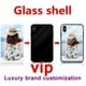 thumbnail image 1 of Funda de teléfono de cristal personalizada para IPhone 13 14 12 7 8 Plus X 11 Pro XS MAX XR, diseño personalizado, imagen, nombre, foto Tan Jianjun unisex, 1 of 2