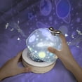 thumbnail image 2 of Proyector infantil de luz nocturna, altavoz LED Bluetooth con cielo estrellado., 2 of 3
