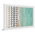 thumbnail image 2 of Marmont Hill White Sun Umbrellas Framed Painting Print, 2 of 6