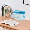 thumbnail image 2 of Mini Blue Shredder Crusher Destroyer Paper Documents Cutting Machine, 2 of 5