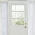 thumbnail image 3 of Belle Maison Elegance Voile Sheer Side Light Curtains, 30” x 72”, 3 of 4