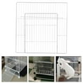 thumbnail image 1 of fastboy Pet Playpen Door Cage Metal Wire Indoor Fence Rabbit Puppy Expandable Panel White Dense Grid, 1 of 9