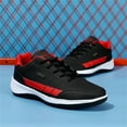 thumbnail image 4 of YYTLCH Men Shoes Leather Sneakers Low Top Casual Shoes Lightweight, 4 of 5