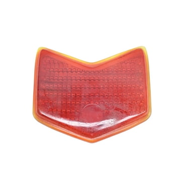 Aftermarket T-309, 309 Red Glass Taillight Lens NOS
