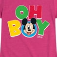 thumbnail image 3 of Disney Jr - Oh Boy  - Toddler & Youth Girls Short Sleeve Graphic T-Shirt, 3 of 5