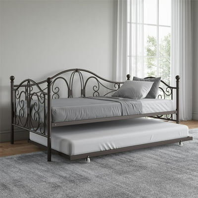 DHP Bombay Metal Daybed and Trundle TwinTwin Size Nepal Ubuy