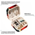 thumbnail image 2 of Ladybird Travel-Portable Square Jewelry Organizer Storage Box - Rings, Earrings, Necklaces, and Bracelets Holder for Girls and Women, 2 of 6