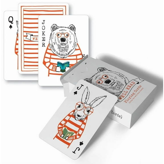 Well-Read Playing Cards, (Hardcover)