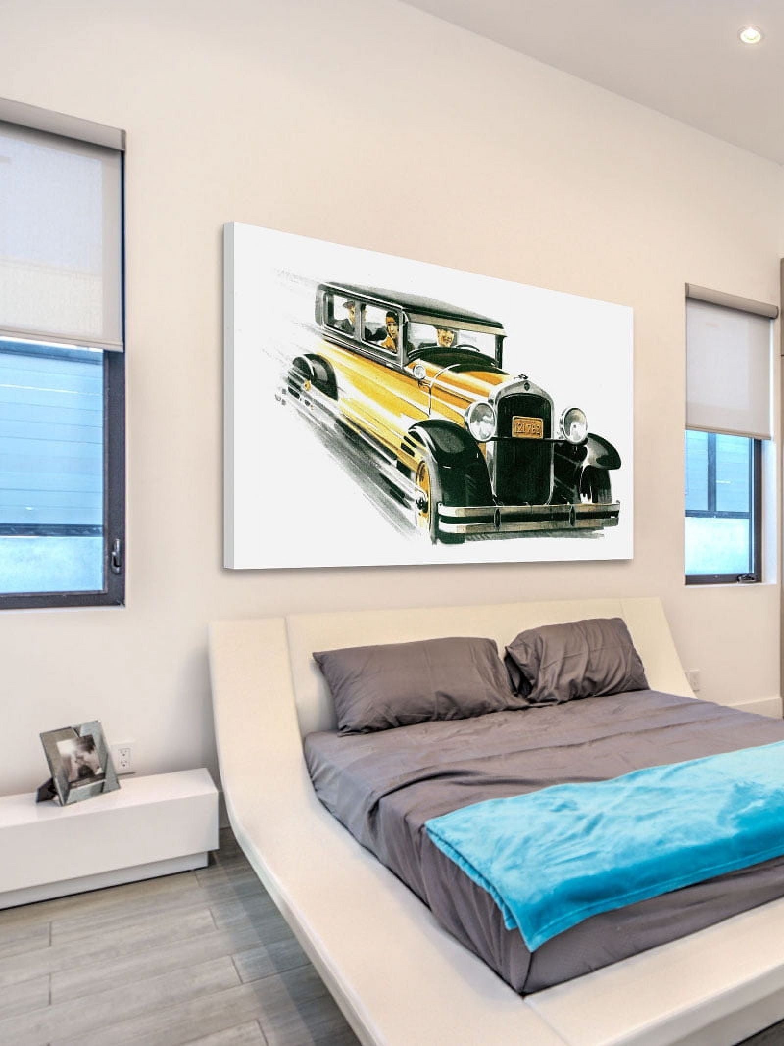 "Classic 121782" Painting Print on Canvas