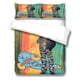thumbnail image 1 of Conjunto de camas Cubierta de mordisma de microfibra con almohada Shams Niños Dibujos animados Tema deportivo Tema de verano Conjuntos de ropa de cama de verano Artículos para el hogar XL 3 piezas Scienceny HA012073-12, 1 of 7