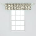 thumbnail image 2 of Ambesonne Geometric Valance Pack of 2, Vintage Circules, 54"X12", Multicolor, 2 of 4