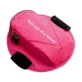 thumbnail image 2 of Brazalete para teléfono para correr, llavero para coche con cremallera, bandolera de poliéster para teléfonos de menos de 6,5 pulgadas, ideal para Rosa roja, 2 of 8