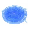 thumbnail image 1 of 6Pcs Reusable Silicone Stretch Lids Wrap Bowl Seal Cover Kitchen Food Storage, 1 of 7