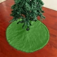 thumbnail image 5 of Cheapark Plush Christmas Tree Skirt - Round Non-Slip Rug, Merry Xmas Decor for Living Room & Bedroom, Soft Floor Carpet for Tree Bottom Ambiance, 5 of 6