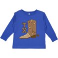 thumbnail image 3 of Inktastic Texas Cowboy Boot Boys or Girls Long Sleeve Toddler T-Shirt, 3 of 5