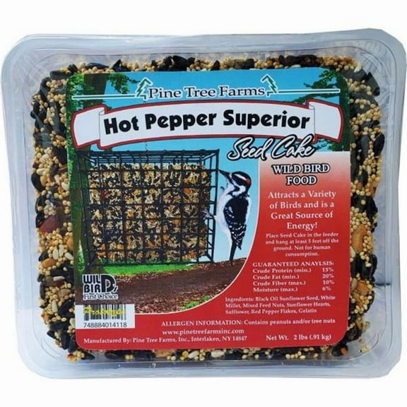 Pine Tree Farms PTF1411 Hot Pepper Superior Seed Cake 2lbs