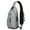 Grey-60, variant on Tribal Folk Style Ethnic Vintage Sling Backpack for Women Men – Outdoor-ready, Breathable padded back, Secure zipper pockets – Boho Earthy Vintage Design for Travel, Hiking, Outdoor