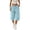 Light Blue, variant on Bloomae Womens Hiking Capri Pants Lightweight Quick Dry Casual Fall Adjustable Drawstring Elastic Waist Baggy Ruched Hem Cropped Trousers with Pockets