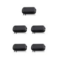 thumbnail image 3 of Shengyu Bluetooth-compatible Headphone Storage Bags Camping Cable Organizer Inner Netting Wireless Headset Zipper Pouches Accessory Black 5Set, 3 of 5