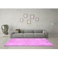 thumbnail image 3 of Ahgly Company Indoor Rectangle Abstract Pink Modern Area Rugs, 7' x 10', 3 of 4