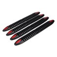 thumbnail image 3 of 4pcs Car Bullet Bumper Corner Guard Sticker Anti-collision Trim Rubber Protect, 3 of 5