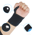 thumbnail image 3 of 2 Pack Adjustable Wrist Brace, Breathable Wrist Wrap Band Offer Hand Support for Fitness, Bench Press, Weightlifting -One Size Fits Left or Right Hand, 3 of 4
