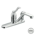 thumbnail image 4 of MOEN Banbury CA87527 Single-Handle Low-Arc Standard Kitchen Faucet with Side Sprayer in Chrome, 4 of 5