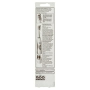 Equate Advanced Dual Action Battery-Powered Electric Toothbrush with 2 Replacement Heads, White
