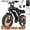 V30 Pro Max-Black, variant on Movcan V30 Pro Max Adult Motorized Dirt Bike,Dual 2000W Motors 4000W Peak Power,48V 40Ah Lithium Battery,Up to 37.5 MPH Speed,20x4.0 Fat Tires,Hydraulic Brakes
