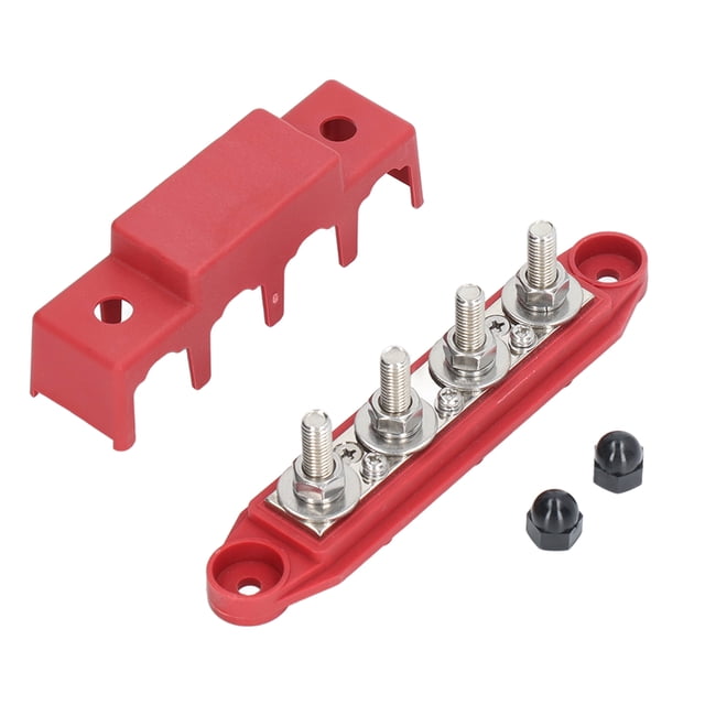 Power Distribution Junction Block,4 Stud Power Distribution Power Distribution Block Power Distribution Junction Post Exceptional Value
