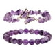 thumbnail image 1 of Pulsera de amatista para mujer Pulsera con cuentas de amatista para la ansiedad Pulsera con capas de piedras Regalos para mujer, 1 of 7