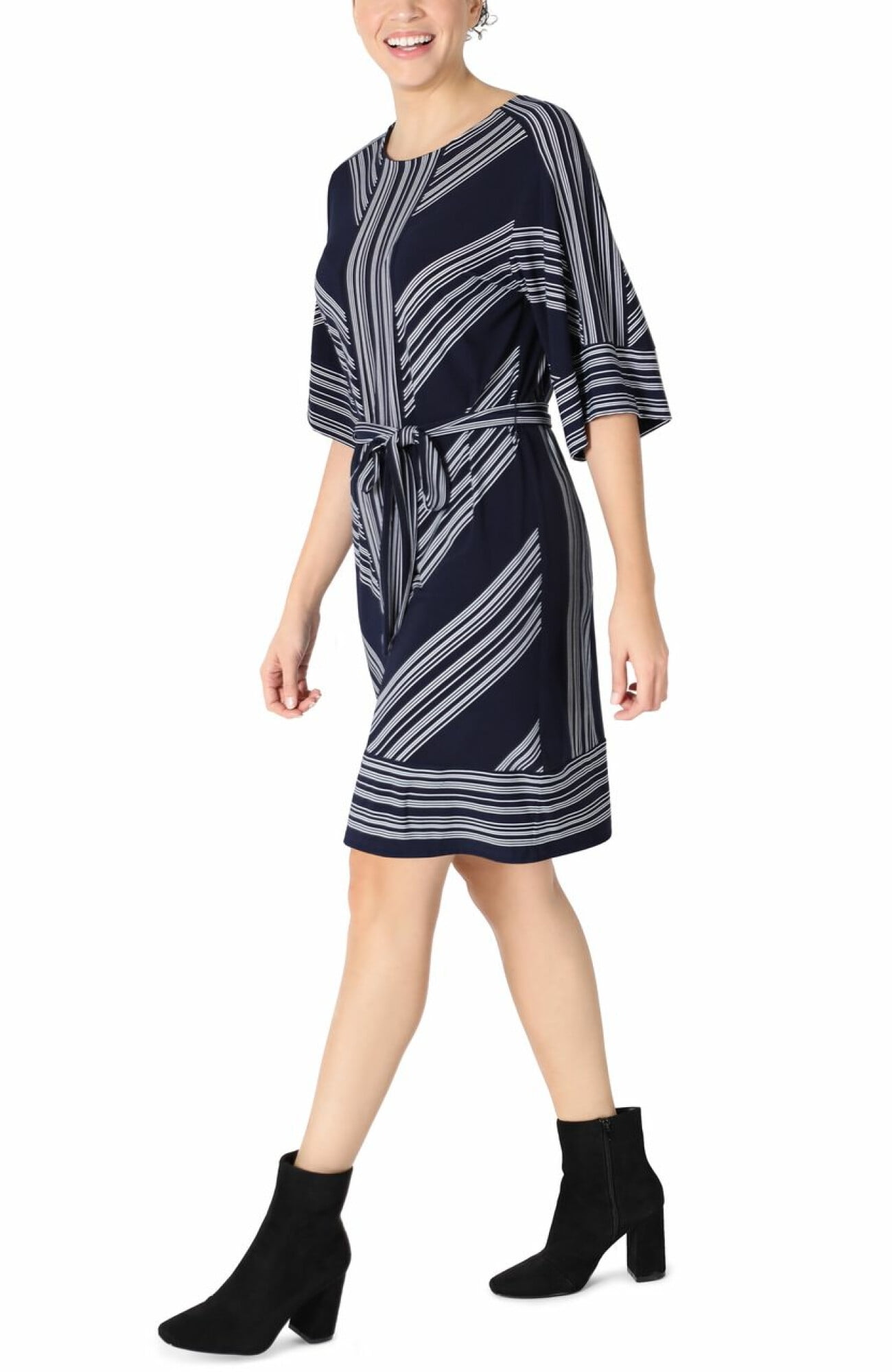 kimono shift dress