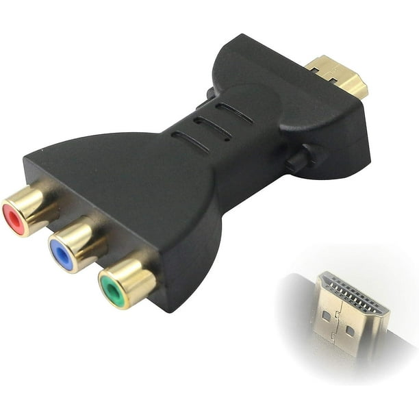 Adaptador Hdmi 3rca Hdmi Macho A 3 Rca Hembra Audio Video Compuesto YONGSHENG 8390606620736 Bodega Aurrera en linea