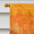 thumbnail image 3 of Carolines Treasures CK3211CHF Hallween Chocolate Parti Cocker Spaniel Flag Canvas House Size, 3 of 4